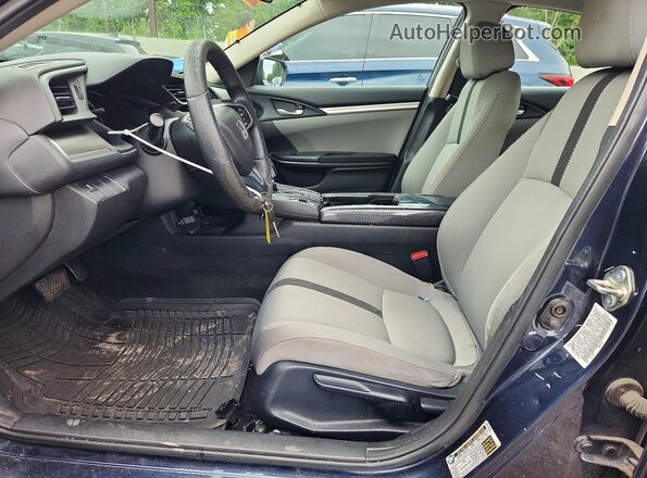 19XFC2F51GE216473 2016 HONDA CIVIC Blue Widok wnętrza z przodu