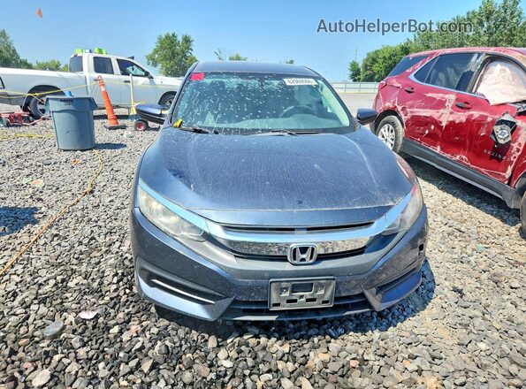 19XFC2F51HE060825 2017 HONDA CIVIC Gray Widok z przodu