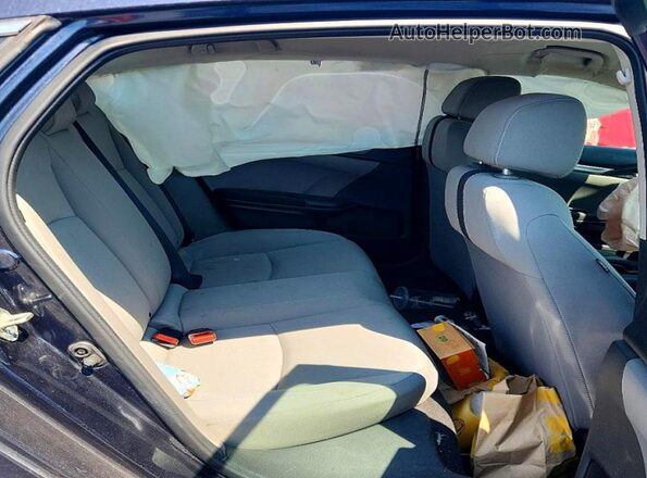 19XFC2F51HE060825 2017 HONDA CIVIC Gray Widok tylnych siedzeń