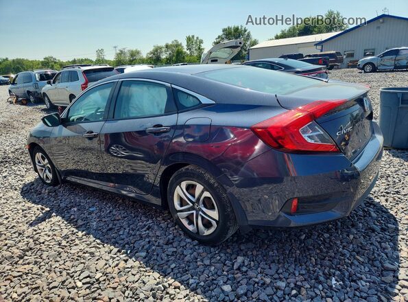19XFC2F51HE060825 2017 HONDA CIVIC Gray Tył lewy