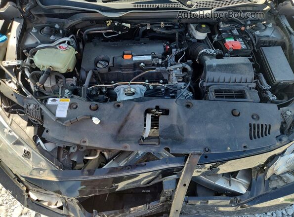 19XFC2F53GE003346 2016 HONDA CIVIC Black Вид задньої частини салону