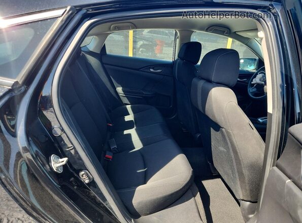 19XFC2F53GE003346 2016 HONDA CIVIC Black Вид задніх сидінь