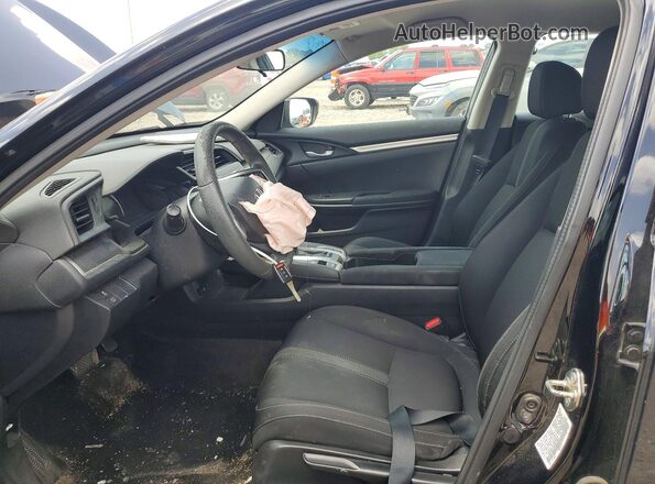 19XFC2F53GE021927 2016 HONDA CIVIC Black Widok wnętrza z przodu