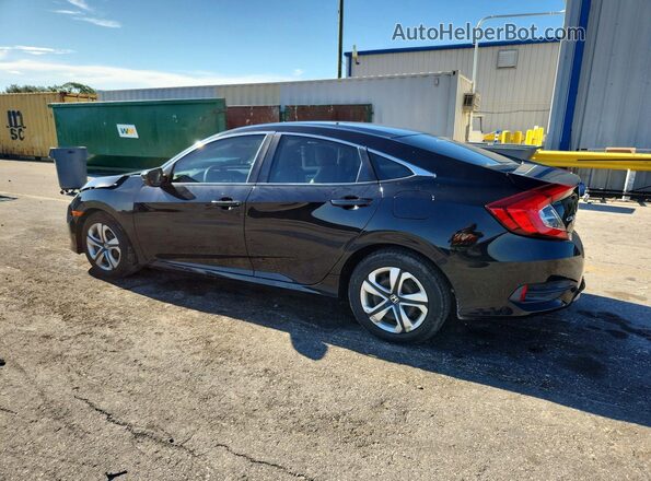 19XFC2F53GE027789 2016 HONDA CIVIC Black Tył lewy