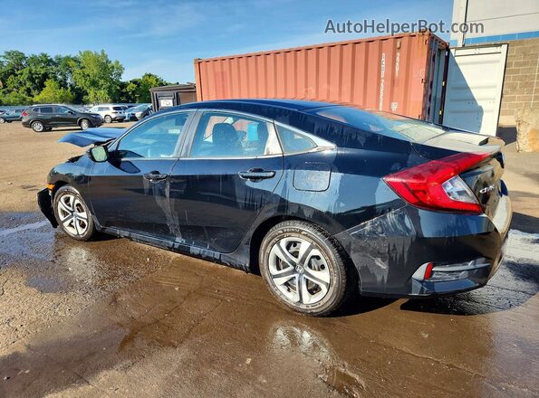 19XFC2F55GE200776 2016 HONDA CIVIC Black Tył lewy