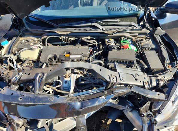19XFC2F55GE200776 2016 HONDA CIVIC Black Widok wnętrza z tyłu