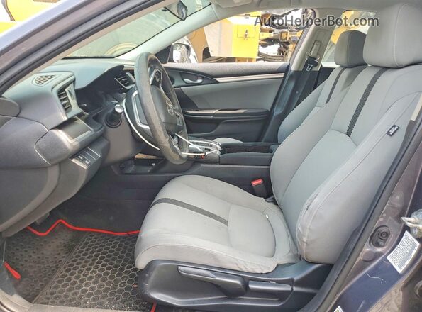 19XFC2F55GE219490 2016 HONDA CIVIC Серый Вид салона спереди