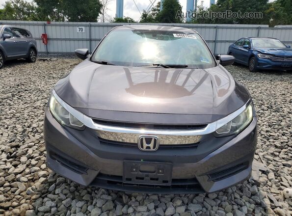 19XFC2F55GE219490 2016 HONDA CIVIC Серый Вид спереди