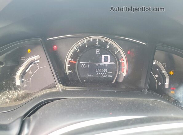 19XFC2F55GE219490 2016 HONDA CIVIC Серый Вид щитка приборов