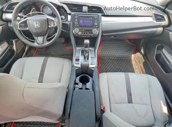 19XFC2F55GE219490 2016 HONDA CIVIC Серый Вид панели приборов