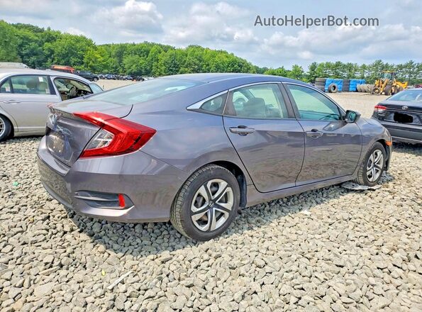 19XFC2F55GE219490 2016 HONDA CIVIC Серый Задняя правая четверть