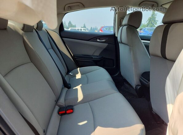 19XFC2F55HE007299 2017 HONDA CIVIC Gray Vista de los asientos traseros