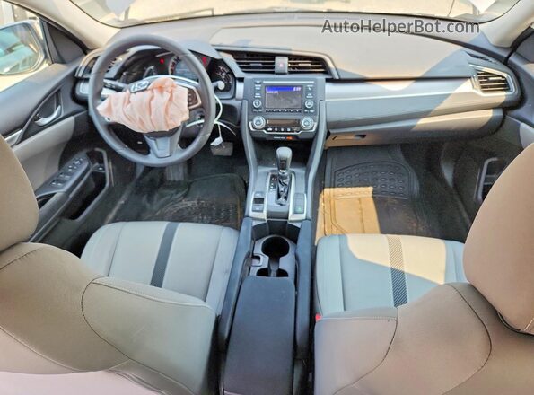 19XFC2F55HE007299 2017 HONDA CIVIC Gray Vista del salpicadero