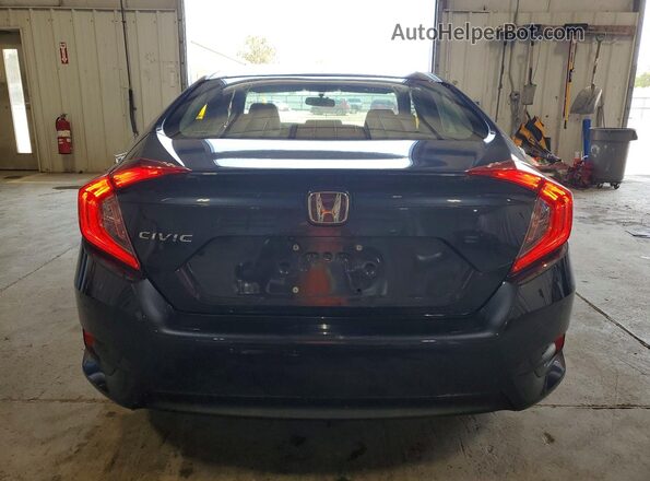 19XFC2F56GE203444 2016 HONDA CIVIC Blue Вид ззаду