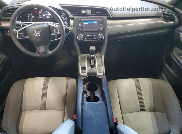 19XFC2F56GE203444 2016 HONDA CIVIC Blue Вид панелі приладів