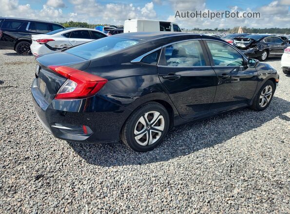 19XFC2F57HE001102 2017 HONDA CIVIC Black უკანა მარჯვენა