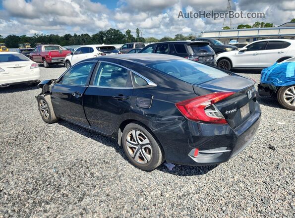 19XFC2F57HE001102 2017 HONDA CIVIC Black უკანა მარცხენა