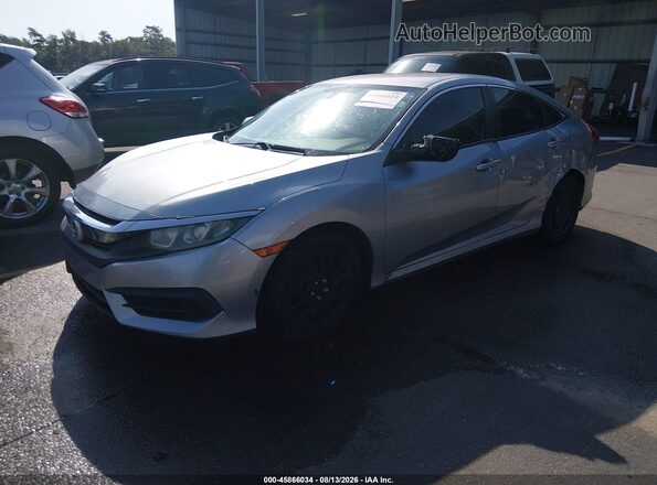 19XFC2F59GE095983 2016 HONDA CIVIC Silver Przód lewy