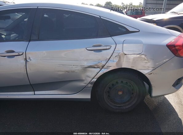 19XFC2F59GE095983 2016 HONDA CIVIC Silver Widok z przodu