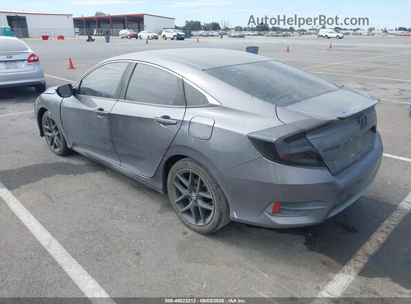 19XFC2F59GE242299 2016 HONDA CIVIC Gray Задня ліва чверть