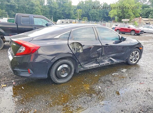 19XFC2F5XGE212079 2016 HONDA CIVIC Black უკანა მარჯვენა