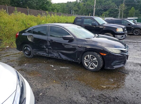 19XFC2F5XGE212079 2016 HONDA CIVIC Black წინა მარჯვენა