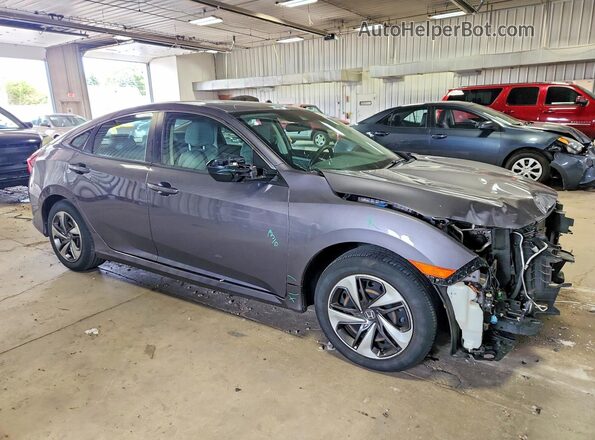 19XFC2F62LE021372 2020 HONDA CIVIC Gray Front right