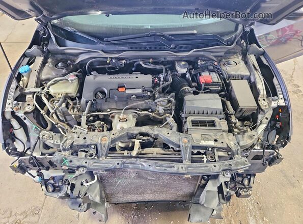 19XFC2F62LE021372 2020 HONDA CIVIC Gray Rear interior view