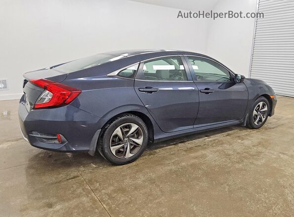 19XFC2F63KE002263 2019 HONDA CIVIC Charcoal უკანა მარჯვენა