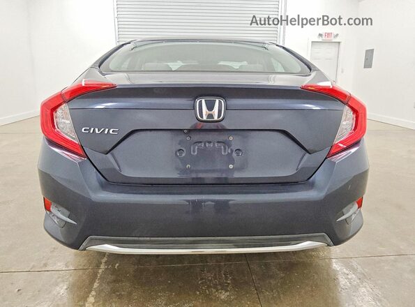 19XFC2F63KE002263 2019 HONDA CIVIC Charcoal უკანა ხედი