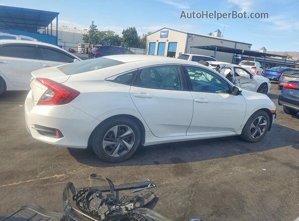 19XFC2F66KE207236 2019 HONDA CIVIC White Rear right