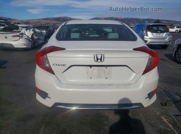 19XFC2F66KE207236 2019 HONDA CIVIC White Rear view