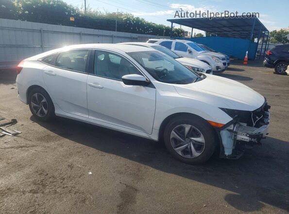 19XFC2F66KE207236 2019 HONDA CIVIC White Front right