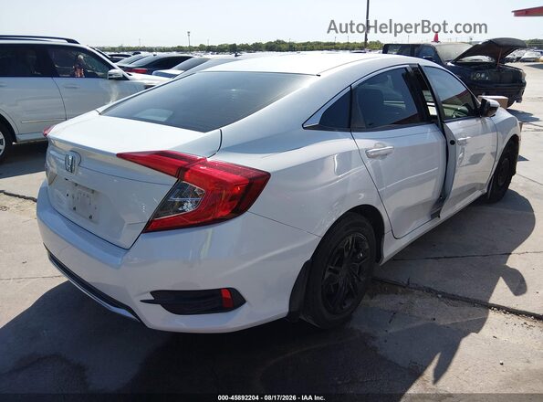 19XFC2F68KE005465 2019 HONDA CIVIC White უკანა მარჯვენა