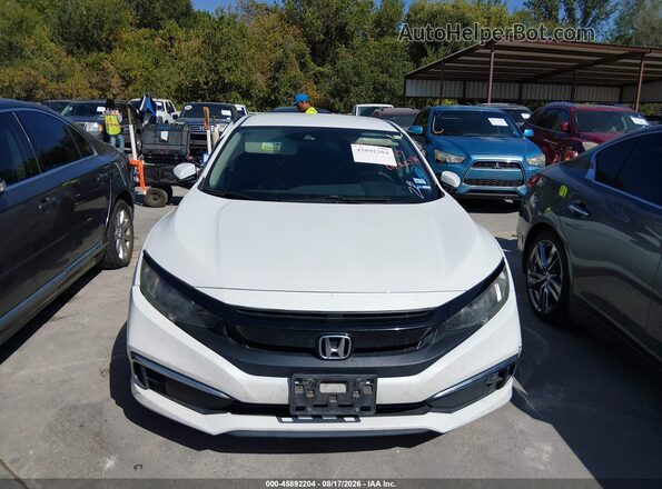19XFC2F68KE005465 2019 HONDA CIVIC White წინა ხედი
