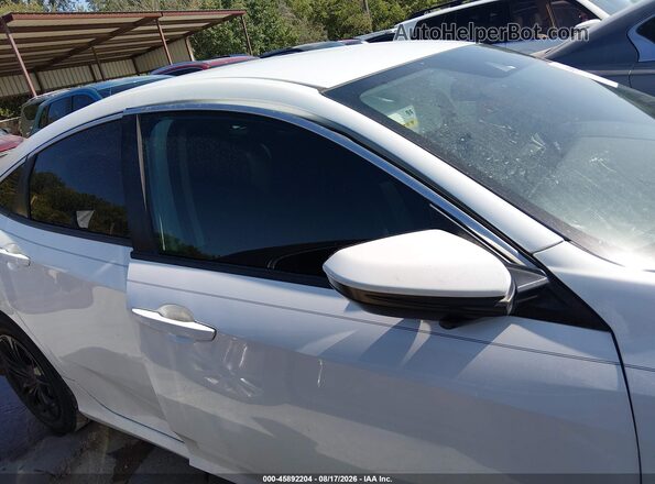 19XFC2F68KE005465 2019 HONDA CIVIC White უკანა სალონის ხედი