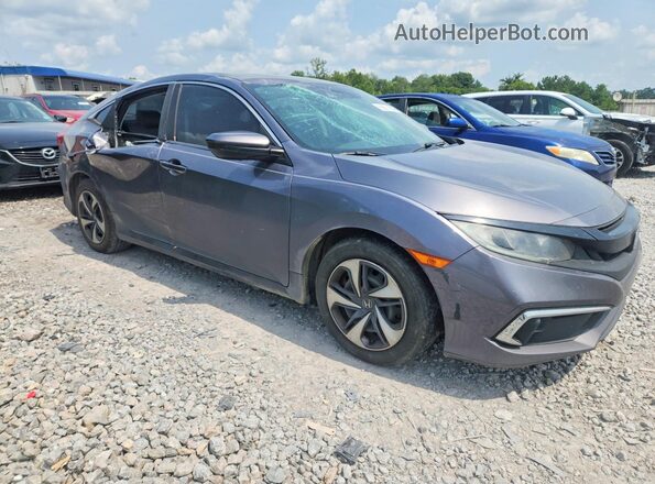 19XFC2F68KE020645 2019 HONDA CIVIC Gray Front right