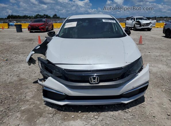 19XFC2F68KE036988 2019 HONDA CIVIC White Вид спереду