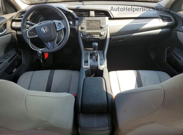 19XFC2F69KE010982 2019 HONDA CIVIC Серый Вид панели приборов