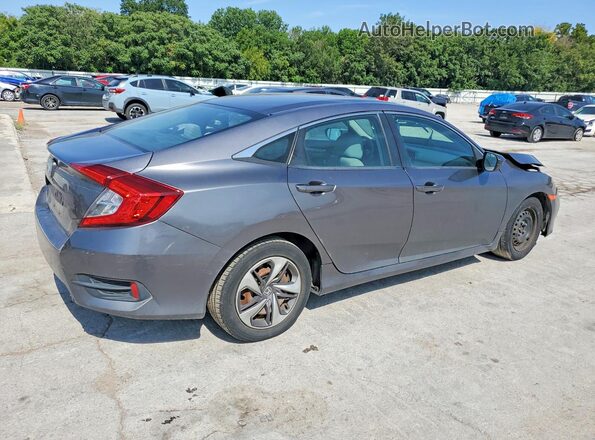 19XFC2F69KE010982 2019 HONDA CIVIC Серый Задняя правая четверть