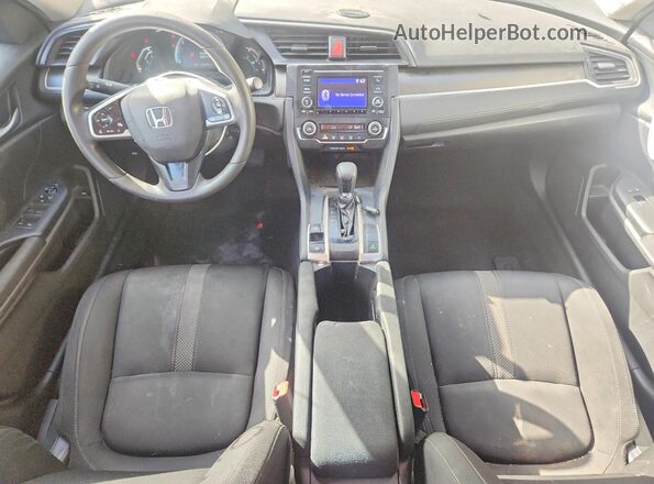 19XFC2F69KE026535 2019 HONDA CIVIC Black წინა პანელის ხედი