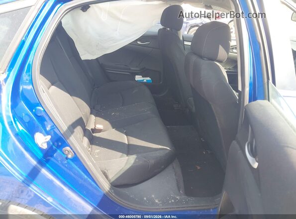 19XFC2F6XKE017455 2019 HONDA CIVIC Blue VIN կոդի պիտակի տեսք