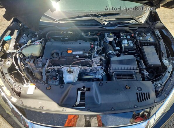 19XFC2F70GE209810 2016 HONDA CIVIC Black Widok wnętrza z tyłu