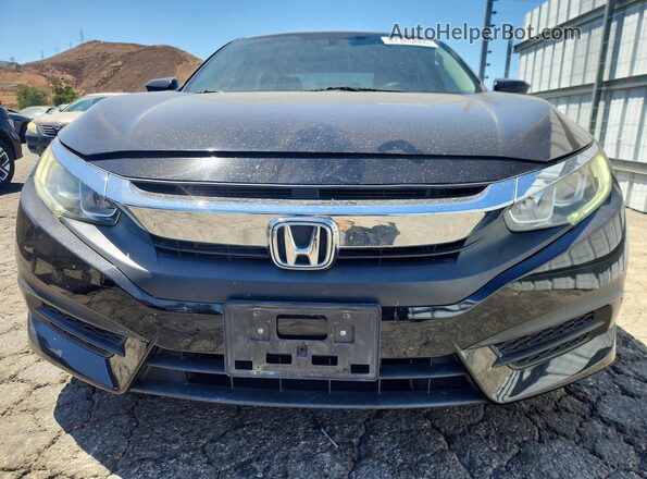 19XFC2F70GE209810 2016 HONDA CIVIC Black Widok z przodu