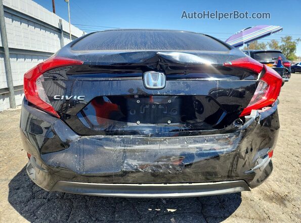19XFC2F70GE209810 2016 HONDA CIVIC Black Widok z tyłu