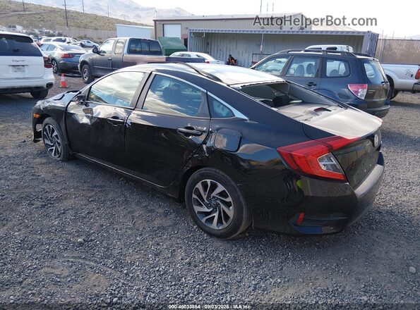 19XFC2F71GE200839 2016 HONDA CIVIC Black უკანა მარცხენა
