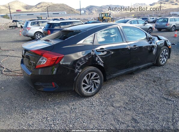 19XFC2F71GE200839 2016 HONDA CIVIC Black უკანა მარჯვენა