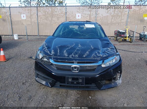19XFC2F71GE200839 2016 HONDA CIVIC Black ხელსაწყოთა პანელის ხედი