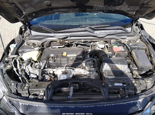 19XFC2F71GE200839 2016 HONDA CIVIC Black უკანა ხედი