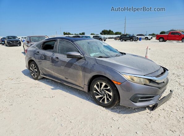 19XFC2F72HE006581 2017 HONDA CIVIC Gray Front right